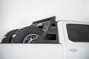 Addictive Desert Designs - Addictive Desert Designs 17-19 Ford Super Duty Stealth Fighter Chase Rack - Black - C1615521101NA - Image 2