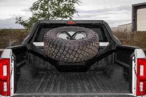 Addictive Desert Designs - Addictive Desert Designs 2019 Ford Ranger HoneyBadger Chase Rack Tire Carrier (Req C995531410103) - C99558NA01NA - Image 2