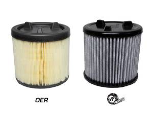 aFe - aFe Power 21-22 Ford Bronco EcoBoost L4 2.3L(t) / V6 2.7L(tt) Magnum FLOW Pro Dry S Air Filter - 10-10401D - Image 4