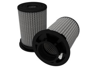 aFe MagnumFLOW Air Filters 3in F x 5-1/2in B x 5-1/4in T (Inverted) x 8in H - Pair - 20-91203DM