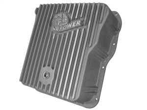 afe Transmission Pan Cover (Raw); GM Diesel Trucks 01-14 V8-6.6L (td) - 46-70070