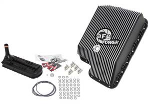 aFe - afe Transmission Pan (Black); Ford Diesel Trucks 03-10 V8-6.0/6.4L (td) - 46-70122-1 - Image 3