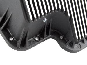 aFe - afe Transmission Pan (Black); Ford Diesel Trucks 03-10 V8-6.0/6.4L (td) - 46-70122-1 - Image 9