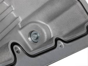 aFe - AFE Pro Series Engine Oil Pan Black w/Machined Fins; 11-16 Ford Powerstroke V8-6.7L (td) - 46-70322 - Image 3