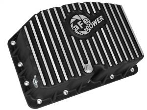 aFe - AFE Pro Series Engine Oil Pan Black w/Machined Fins; 11-16 Ford Powerstroke V8-6.7L (td) - 46-70322 - Image 7