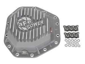 aFe - aFe Power Street Ser Rear Diff Cover Raw w/Mach Fin 2017 Ford Diesel Trucks V8-6.7L(td) Dana M275-14 - 46-70350 - Image 7