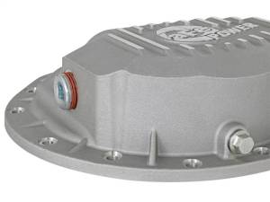 aFe - aFe Power Rear Differential Cover Raw w/Machined Fins Street Ser. 16-17 Nissan Titan XD (AAM 9.5-14) - 46-70360 - Image 2