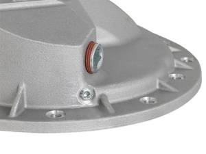 aFe - aFe Power Rear Differential Cover Raw w/Machined Fins Street Ser. 16-17 Nissan Titan XD (AAM 9.5-14) - 46-70360 - Image 4