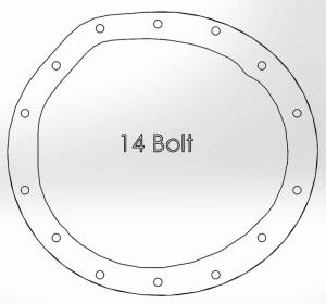 aFe - aFe Power Rear Differential Cover Raw w/Machined Fins Street Ser. 16-17 Nissan Titan XD (AAM 9.5-14) - 46-70360 - Image 7