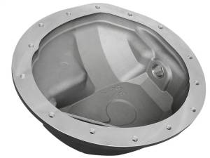 aFe - AFE Rear Differential Cover Black w/Machined Fins Nissan Titan XD 16-19 - w/Oil - 46-70362-WL - Image 2