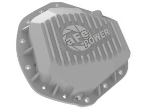 aFe - aFe Street Series Rear Differential Cover Raw w/ Machined Fins 01-18 GM Diesel Trucks V8-6.6L (td) - 46-71060A - Image 5