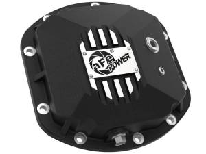 aFe - aFe Street Series Dana 30Front Differential Cover Black w/ Machined Fins 97-18 Jeep Wrangler - 46-71130B - Image 5