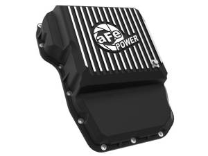 aFe - aFe Transmission Pan (Black w/ Machined Fins) 13-19 Dodge Diesel Trucks L6-6.7L (td) - 46-71160B - Image 2