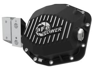 aFe Street Series Rear Differential Cover Black w/Machined Fins 20+ Jeep Gladiator JT (Dana M220) - 46-71190B