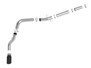 aFe - aFe ATLAS 5in DPF-Back Alum Steel Exhaust System w/ Black Tip 19-20 Ram Diesel Trucks L6-6.7L (td) - 49-02078-B - Image 4