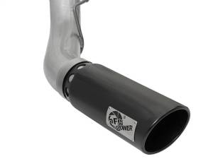 aFe - aFe ATLAS 5in DPF-Back Alum Steel Exhaust System w/Black Tip 2017 Ford Diesel Trucks V8-6.7L (td) - 49-03090-B - Image 3