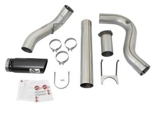 aFe - aFe ATLAS 5in DPF-Back Alum Steel Exhaust System w/Black Tip 2017 Ford Diesel Trucks V8-6.7L (td) - 49-03090-B - Image 6