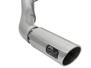 aFe - aFe ATLAS 5in DPF-Back Alum Steel Exhaust System w/Polished Tip 2017 Ford Diesel Trucks V8-6.7L (td) - 49-03090-P - Image 6