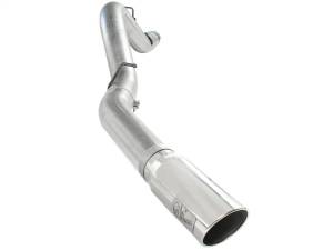 aFe Atlas Exhaust 5in DPF-Back Al Steel 11-13 GM Diesel Trucks V8-6.6L (td) LML (Pol Tip) - 49-04041-P