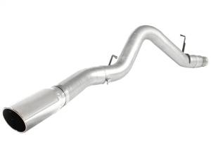 aFe - aFe Atlas Exhaust 5in DPF-Back Al Steel 11-13 GM Diesel Trucks V8-6.6L (td) LML (Pol Tip) - 49-04041-P - Image 2