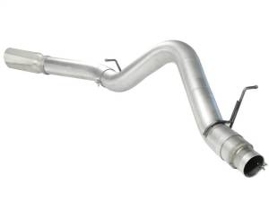 aFe - aFe Atlas Exhaust 5in DPF-Back Al Steel 11-13 GM Diesel Trucks V8-6.6L (td) LML (Pol Tip) - 49-04041-P - Image 4