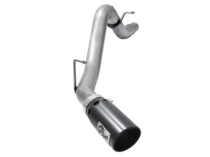 aFe LARGE BORE HD 3.5in DPF-Back Alum Exhaust w/Black Tip 2016 GM Colorado/Canyon 2.8L (td) - 49-04064-B