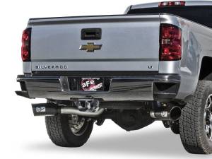 aFe - aFe Atlas Exhaust 4in Dual DPF-Back Al Steel w/ Black Tips 16-17 GM Diesel Truck V8-6.6L (td) LML - 49-04080-B - Image 2