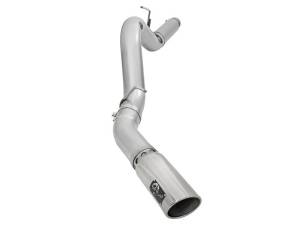 aFe - aFe Atlas Exhaust 5in DPF-Back Aluminized Steel w/ Polished Tips 16-17 GM Diesel Truck V8-6.6L (td) - 49-04081-P - Image 2