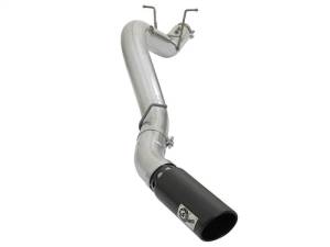 aFe ATLAS 5in DPF-Back Aluminized Steel Exhaust System GM Diesel Trucks 2017 V8 6.6L (td) L5P - 49-04085-B