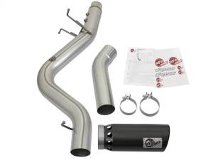 aFe - aFe ATLAS 5in DPF-Back Aluminized Steel Exhaust System GM Diesel Trucks 2017 V8 6.6L (td) L5P - 49-04085-B - Image 3