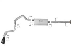 aFe - aFe Scorpion 2-1/2in Aluminized Steel Cat-Back Exhaust w/ Black Tips 07-17 Toyota FJ Cruiser V6 4.0L - 49-06039-B - Image 4