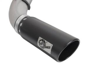 aFe - aFe Atlas Exhaust 5in DPF-Back Al Steel 2016 Nissan Titan XD V8-5.0L Black Tip - 49-06112-B - Image 5