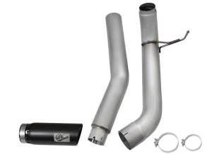 aFe - aFe Atlas Exhaust 5in DPF-Back Al Steel 2016 Nissan Titan XD V8-5.0L Black Tip - 49-06112-B - Image 8