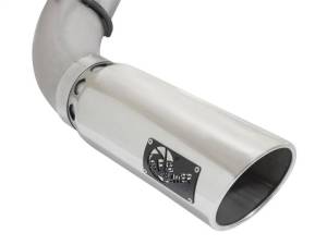 aFe - aFe Atlas Exhaust 5in DPF-Back Exhaust Aluminized Steel 2016 Nissan Titan XD V8-5.0L w/ Polished Tip - 49-06112-P - Image 3