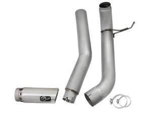 aFe - aFe Atlas Exhaust 5in DPF-Back Exhaust Aluminized Steel 2016 Nissan Titan XD V8-5.0L w/ Polished Tip - 49-06112-P - Image 8