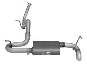 aFe - aFe Scorpion Exhaust System Cat Back 2.5in Aluminized Hi-Tuck 07-18 Jeep Wrangler JK V6 3.6/3.8L - 49-08043 - Image 5