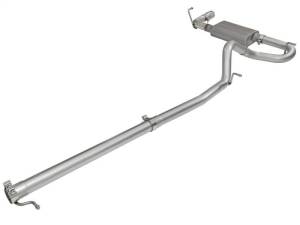 aFe - aFe Scorpion 2-1/2in Aluminized Steel Cat Back Exhaust 07-17 Jeep Wrangler V6-3.6/3.8L (4 Dr) - 49-08044-1P - Image 3