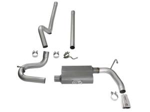 aFe - aFe Scorpion 2-1/2in Aluminized Steel Cat Back Exhaust 07-17 Jeep Wrangler V6-3.6/3.8L (4 Dr) - 49-08044-1P - Image 8