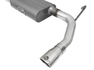 aFe - aFe Scorpion 2-1/2in Alum Steel Cat-Back Exhaust w/Pol Tip 07-18 Jeep Wrangler (JK) V6-3.6L/3.8L - 49-08045-P - Image 4