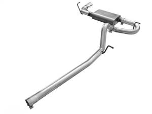 aFe - aFe Scorpion 2-1/2in Alum Steel Cat-Back Exhaust w/Pol Tip 07-18 Jeep Wrangler (JK) V6-3.6L/3.8L - 49-08045-P - Image 6