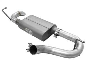 aFe - aFe Scorpion Exhaust System Axle Back Aluminized Hi-Tuck 07-17 Jeep Wrangler JK V6 3.6/3.8L - 49-08046 - Image 2