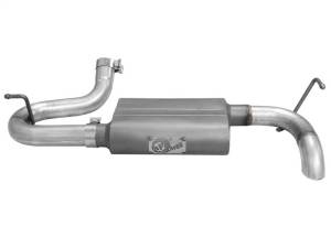 aFe - aFe Scorpion Exhaust System Axle Back Aluminized Hi-Tuck 07-17 Jeep Wrangler JK V6 3.6/3.8L - 49-08046 - Image 5