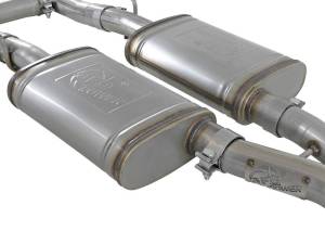 aFe - aFe MACH Force-Xp 2-1/2in 304 SS Cat-Back Exhaust 15-19 Dodge Challenger V6-3.6L - Raw Tip - 49-32067 - Image 4