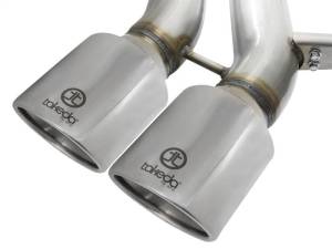 aFe - aFe POWER Takeda 3in 304 SS Cat-Back Exhaust w/ Polished Tips 13-17 Ford Focus ST L4-2.0L (t) - 49-33083-P - Image 2