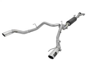 aFe MACHForce-XP 3in to 3-1/2in 304 SS Cat-Back Exhaust w/Polished Tips 17-18 Ford F-150 Raptor 3.5L - 49-33094-P