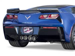 aFe - aFe MACHForce XP 3in-2 1/2in Axle Back 304SS Exhaust w/ Polished Tips 14-17 Chevy Corvette V8-6.2L - 49-34056-P - Image 2