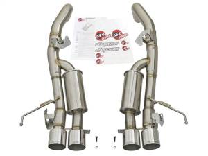 aFe - aFe MACHForce XP 3in-2 1/2in Axle Back 304SS Exhaust w/ Polished Tips 14-17 Chevy Corvette V8-6.2L - 49-34056-P - Image 3