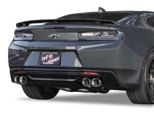 aFe - aFe MACHForce XP 3in 304 SS Axle-Back Dual Exhaust (NPP) w/ Polished Tips 16-17 Camro SS V8-6.2L - 49-34068-P - Image 2