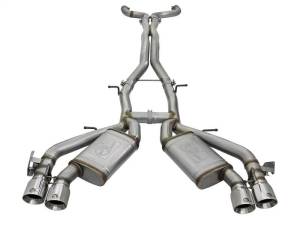 aFe - aFe MACHForce XP 3in 304 Stainless Steel Cat-Back Exhaust 16-17 Chevy Camaro SS V8-6.2L - 49-34069-P - Image 3