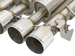 aFe - aFe MACHForce XP 3in-2 1/2in Axle Back 304SS Exhaust w/ Polished Tips 15-17 Chevy Corvette Z06 - 49-34082-P - Image 5